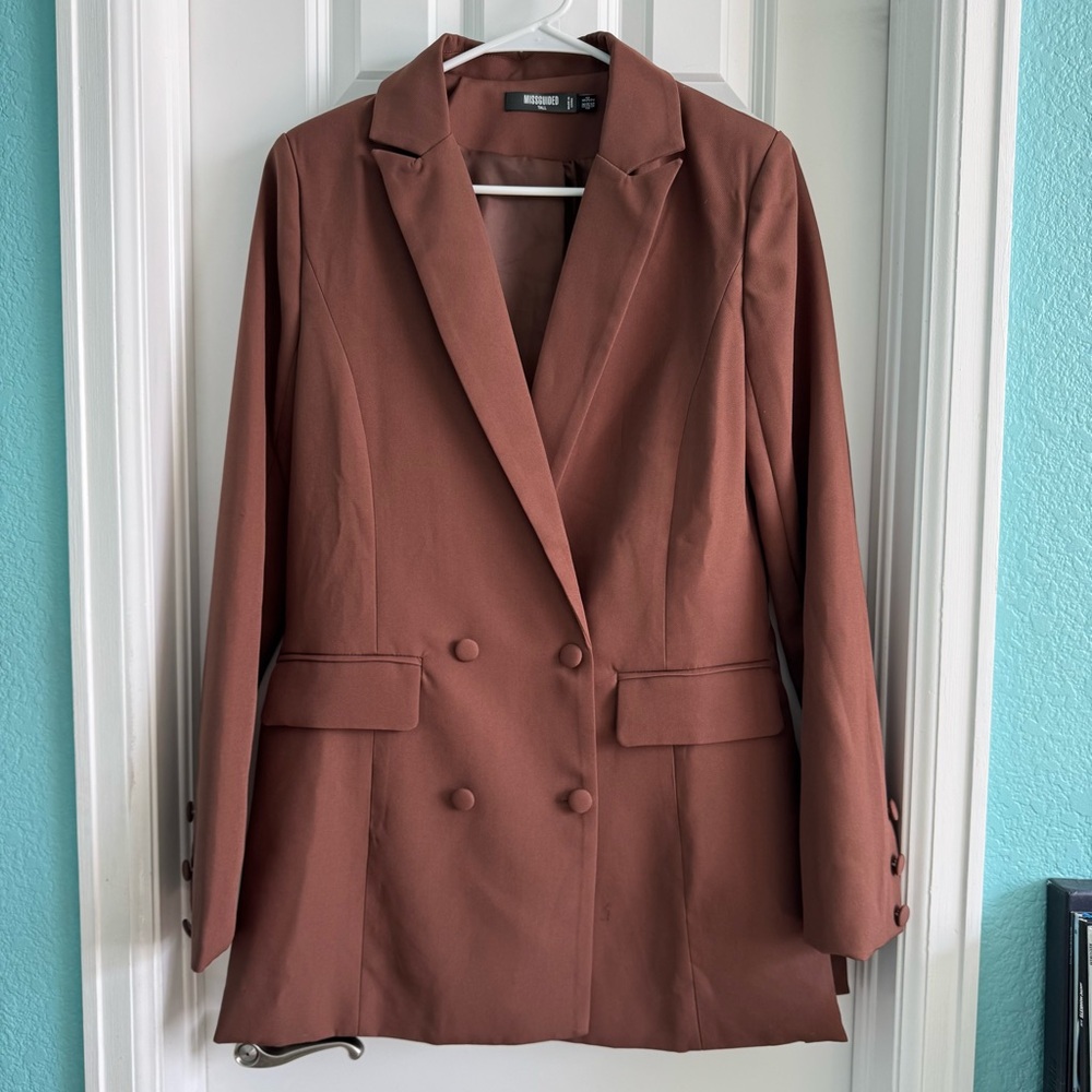 Missguided Blazer with Side Slits